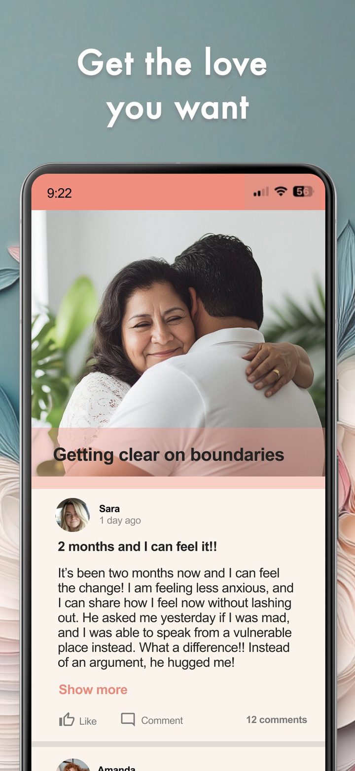 App Store screenshot 6: Get the love you want