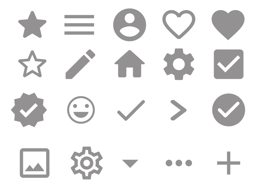 Mom&rsquo;s Morning icon set